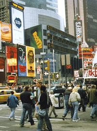 Times Square v New Yorku