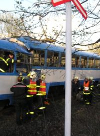 Tragická srážka tramvají ve Vřesině