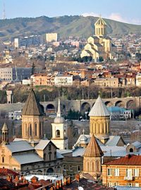 Tbilisi - hlavní město Gruzie