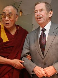 Dalajláma a Václav Havel