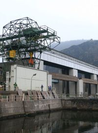 vodní elektrárna Střekov