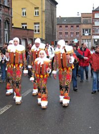 Masopustní karneval v Binche