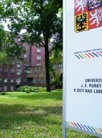 Areál  kampusu ústecké university J.E. Purkyně