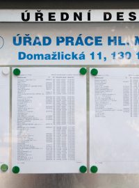 Úřad práce hl. m. Prahy. Ilustrační foto.