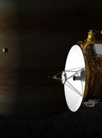 Jupiter byl nedávno krátce zkoumán také americkou sondou New Horizons