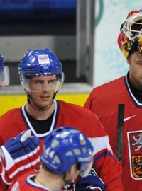 Čeští hokejisté po prohraném čtvrfinálovém duelu s Finskem