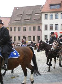 Záběry z velikonoční jízdy v lužickosrbském Budyšíně