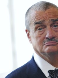 Karel Schwarzenberg (TOP 09) před znovuzvolením do funkce ministra zahraniční