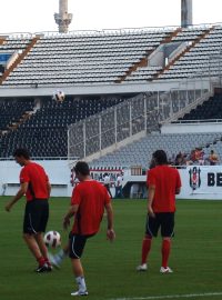 Při tréninku slyšeli fotbalisté Plzně své fandy zřejmě naposledy