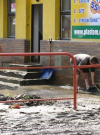 Škody po povodni ve Frýdlantu