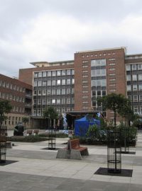 Atrium magistrátu města Ústí nad Labem