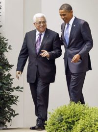Mahmúd Abbás s Barackem Obamou