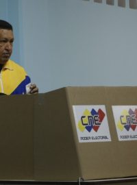 venezuelský prezident Hugo Chávez