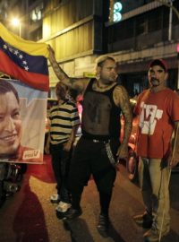 Příznivci Huga Cháveze