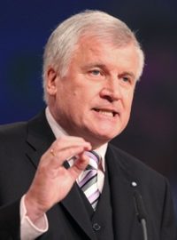 Bavorský premiér Horst Seehofer