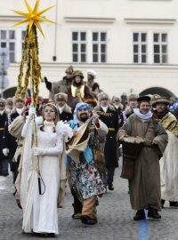 Tříkrálový průvod se vydává na cestu.