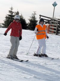 výuka lyžování