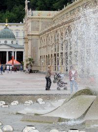 Mariánské Lázně, zpívající fontána