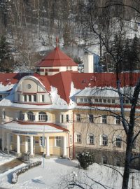 Lázeňské centrum Agricola je nejstarším lázeňským domem a tradičním symbolem lázní Jáchymov