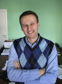Ruský protikorupční aktivista a blogger Alexej Navalnyj