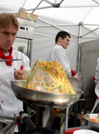 Kuchařská show na Prague Food Festivalu