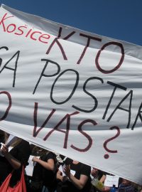 Protest slovenských zdravotníků