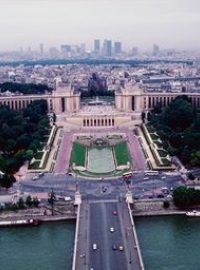 Pohled na Paříž z Eifellovy věže