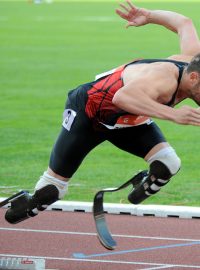 Oscar Pistorius na Zlaté tretře