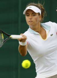 Petra Cetkovská ve Wimbledonu