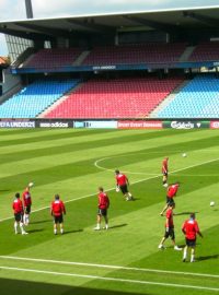 Čeští fotbalisté do 21 let už trénovali v Aalborgu, kde se rozhodne o jejich účasti na OH