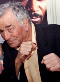 Americký herec Peter Falk