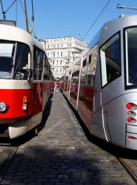 Výpadek proudu zastavil tramvaje v centru Prahy