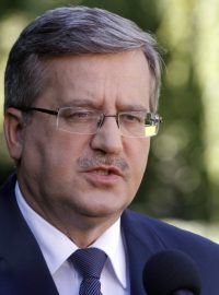 Polský prezident Bronislaw Komorowski