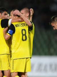 Sparťanští fotbalisté se mohli v EL na hřišti Sarajeva radovat z postupu