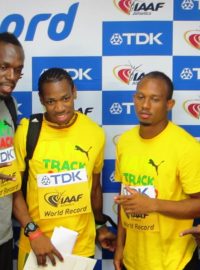 Jamaičané Bolt, Blake, Frater a Carter po SR na 4x100