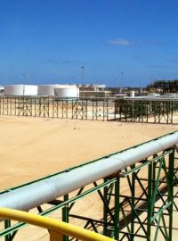 Plynovod italské firmy Eni v Libyi
