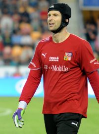 Petr Čech, trénink české fotbalové reprezentace