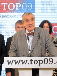 Celostátní sněm TOP 09 v Hradci Králové, Karel Schwarzenberg