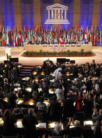 Hlasování o členství Palestinců v UNESCO ocenili delegáti konference potleskem