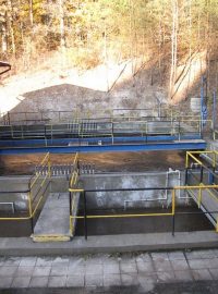 Opravená čistírna odpadních vod v Nepomuku
