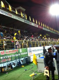 Stadion Anži v Machačkale, zápas s moskevským CSKA