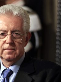 Nově nastupující italský premiér Mario Monti