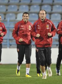 Čeští fotbalisté mohou dát trenérovi Komňackému krásný dárek k šedesátinám - postup na EURO 2012