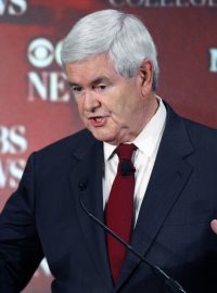 Republikánský kandidát na prezidenta Newt Gingrich