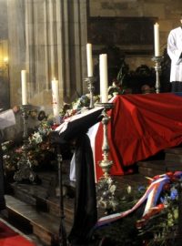 Poslední rozloučení s bývalým prezidentem Václavem Havlem v katedrále sv. Víta