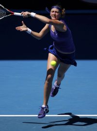 Petra Kvitová zvládla první kolo Australian Open s přehledem