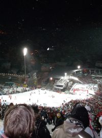 Lyžařská party ve Schladmingu - noční slalom SP