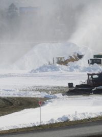 Dostihové závodiště Velká Chuchle se proměnilo ve SkiPark