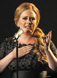 Britská zpěvačka Adele má šest nominací na cenu Grammy