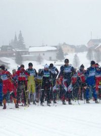 Šumavský skimaraton Kooperativy.
